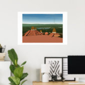 Poster Peinture Ocmulgee Mounds (Bureau à domicile)