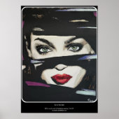 Poster Peinture 'Out of the Dark' sur une (Devant)