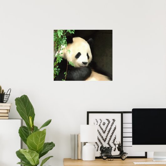 Poster Peinture Panda (Bureau à domicile)