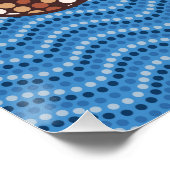 Poster Peinture par points en Australie (Coin)