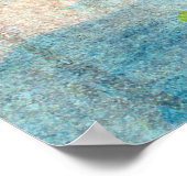 Poster Peinture par pulvérisation (Coin)