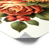 Poster Peinture par Rottweiler rétro (Coin)