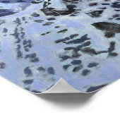 Poster Peinture paysage sans dents (Coin)