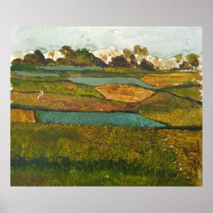 Poster Peinture paysagère