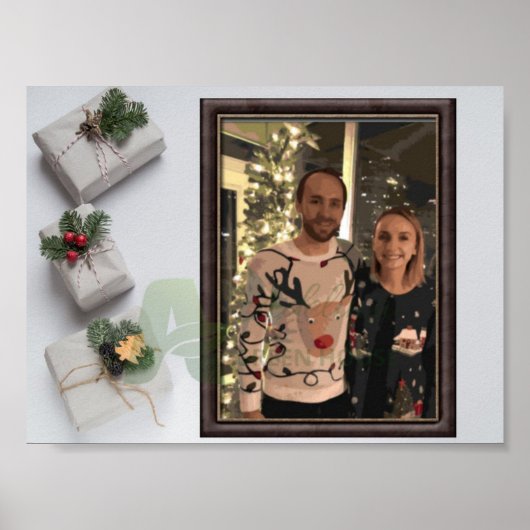 Poster Peinture personnalisée par numéros à partir de la (Devant)