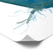 Poster Peinture Plante d'aquarelle Rosemary (Coin)