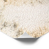 Poster Peinture Poméranienne (orange) - Art Chien origina (Coin)