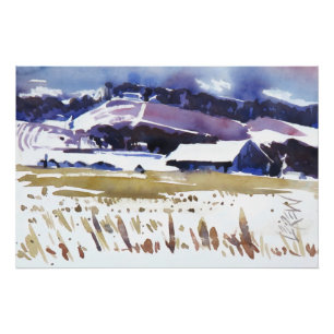 Poster Peinture Quick Freeze / Artiste Larry Lerew