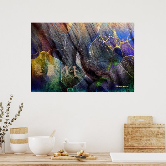 Poster Peinture rupestre (Cuisine)