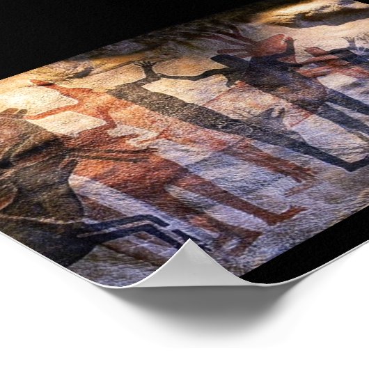 Poster Peinture rupestre (Coin)