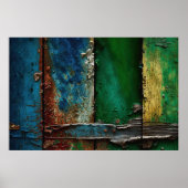 Poster Peinture, Rustique, Antique, (Devant)