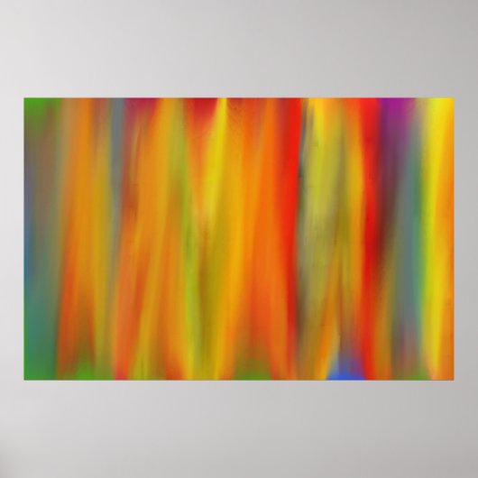 POSTER PEINTURE SKY COLORÉE ART 5 (Devant)