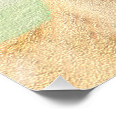 Poster Peinture Sloughis - Joli art original pour chien (Coin)