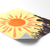 Poster peinture solaire (Coin)