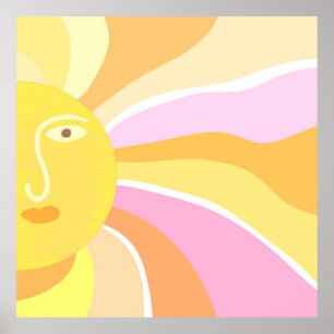 Poster peinture solaire