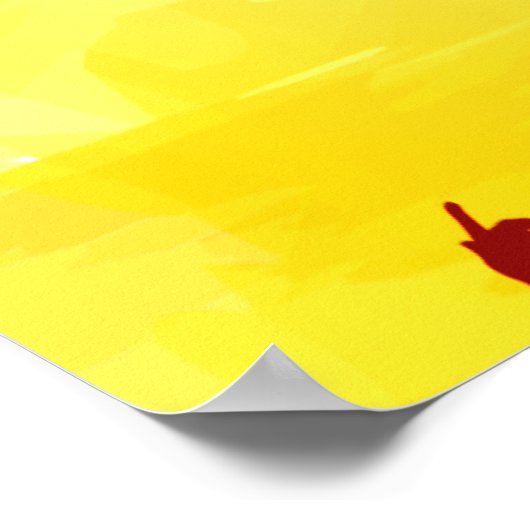 Poster peinture solaire (Coin)