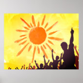 Poster peinture solaire (Devant)