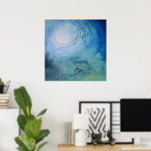 Poster Peinture sous-marine (Bureau à domicile)