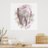 Poster Peinture sur dents. Dentiste, Dentaire. Cadeau/Déd (Cuisine)