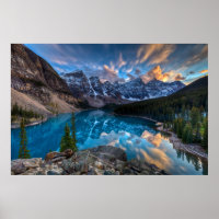 Peinture sur la Moraine