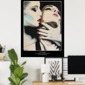 Poster Peinture sur une (Bureau à domicile)