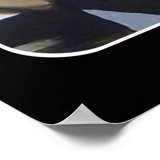 Poster Peinture sur une (Coin)