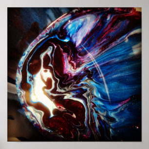 Poster Peinture Trippy