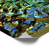 Poster Peinture Van Gogh, Un sentier dans les bois (Coin)