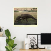 Poster Peinture vintage à la main (1909) (Bureau à domicile)