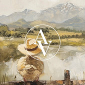 Poster Peinture vintage de canard rustique Country Canard