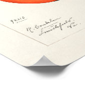 Poster Peinture vintage Persimmons Fruit Aquarelle (Coin)