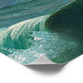 Poster Peinture vintage suédoise sur voilier (1887) (Coin)