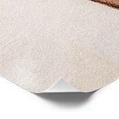 Poster Peinture Vizsla - Joli art original chien (Coin)