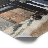 Poster peintures à trémie (Coin)