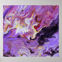 Peintures acryliques couleur tonique, abstrait.