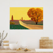 Poster peintures d'art hiroshi nagai (Cuisine)