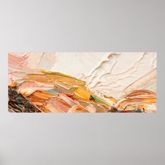 Poster Peintures et reliefs à l'huile de pâte incorporée. (Devant)