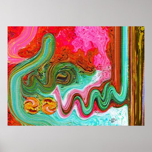 Poster Peintures Intérieures Modernes (Devant)
