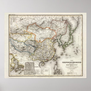 Poster Pékin, Chine