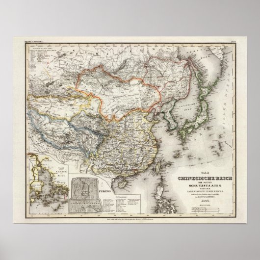 Poster Pékin, Chine (Devant)