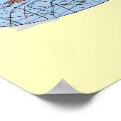 Poster Pékin Chine Voyages (Coin)