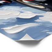 Poster Pekingese Christmas Red Truck Holiday (Coin)