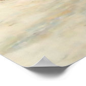 Poster Pekingese en bord de mer (Coin)