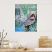 Poster Pekka Halonen Didylle d'été 1931 Finlande (Cuisine)