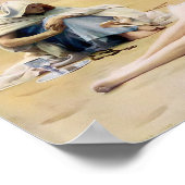 Poster Pelagia et Philammon (Mort d'un beau Saint) (Coin)