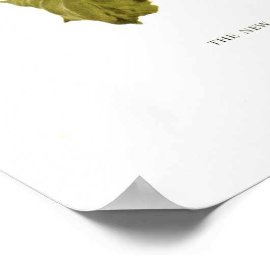 Poster Pelargonium 'Sa Majesté' (Coin)