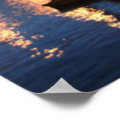 Poster Pèlerin à l'aube photo (Coin)