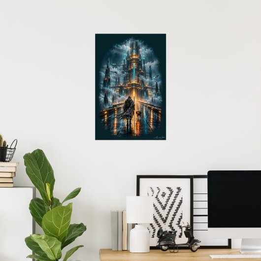 Poster Pèlerin de Chrome (Bureau à domicile)