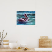 Poster Pélican (Cuisine)