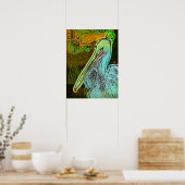 POSTER PELICAN (Cuisine)